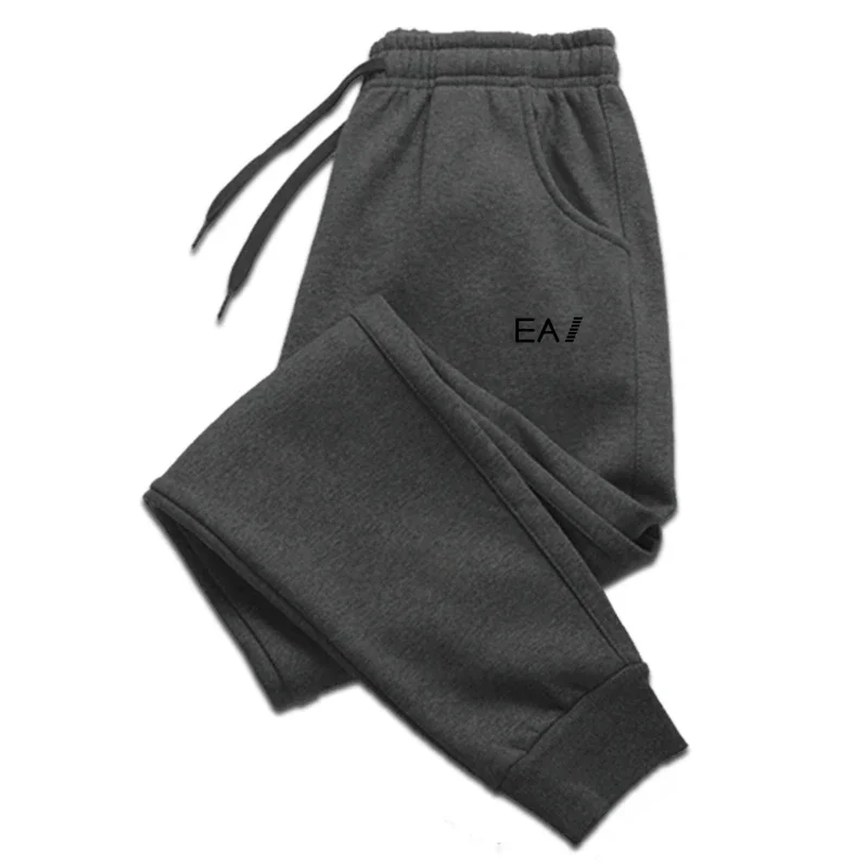 New autumn and winter men's casual sweatpants, fashion outdoor jogging fitness pants, casual men's and women's sweatpants
