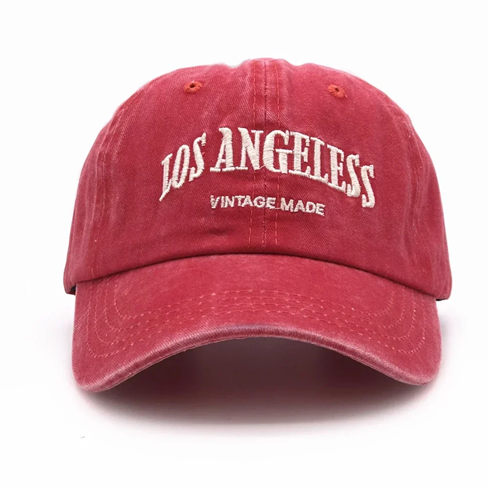 Modische Unisex Baumwoll-Baseballkappe mit weichem Oberteil, Stickerei, Retro-Snapback-Mütze – Detail 9