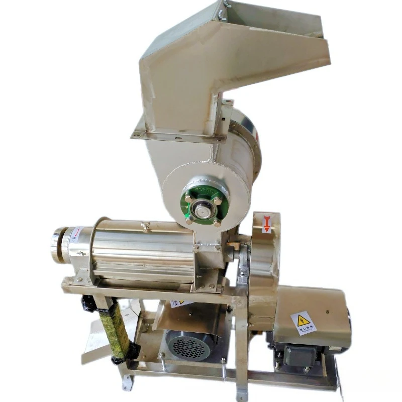 Commercial pineapple crushing juicer, dragon fruit guava plum juicer