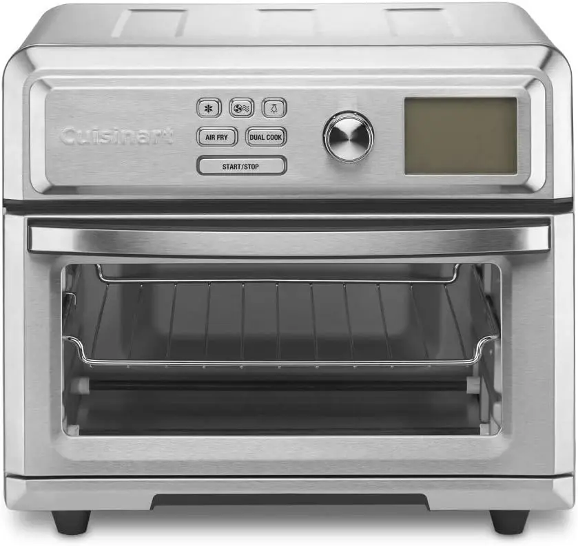 Air Fryer Toaster Oven, Digital Display, Digital 1800 Watt, Adjustable Temperature and Controls, Stainless Steel