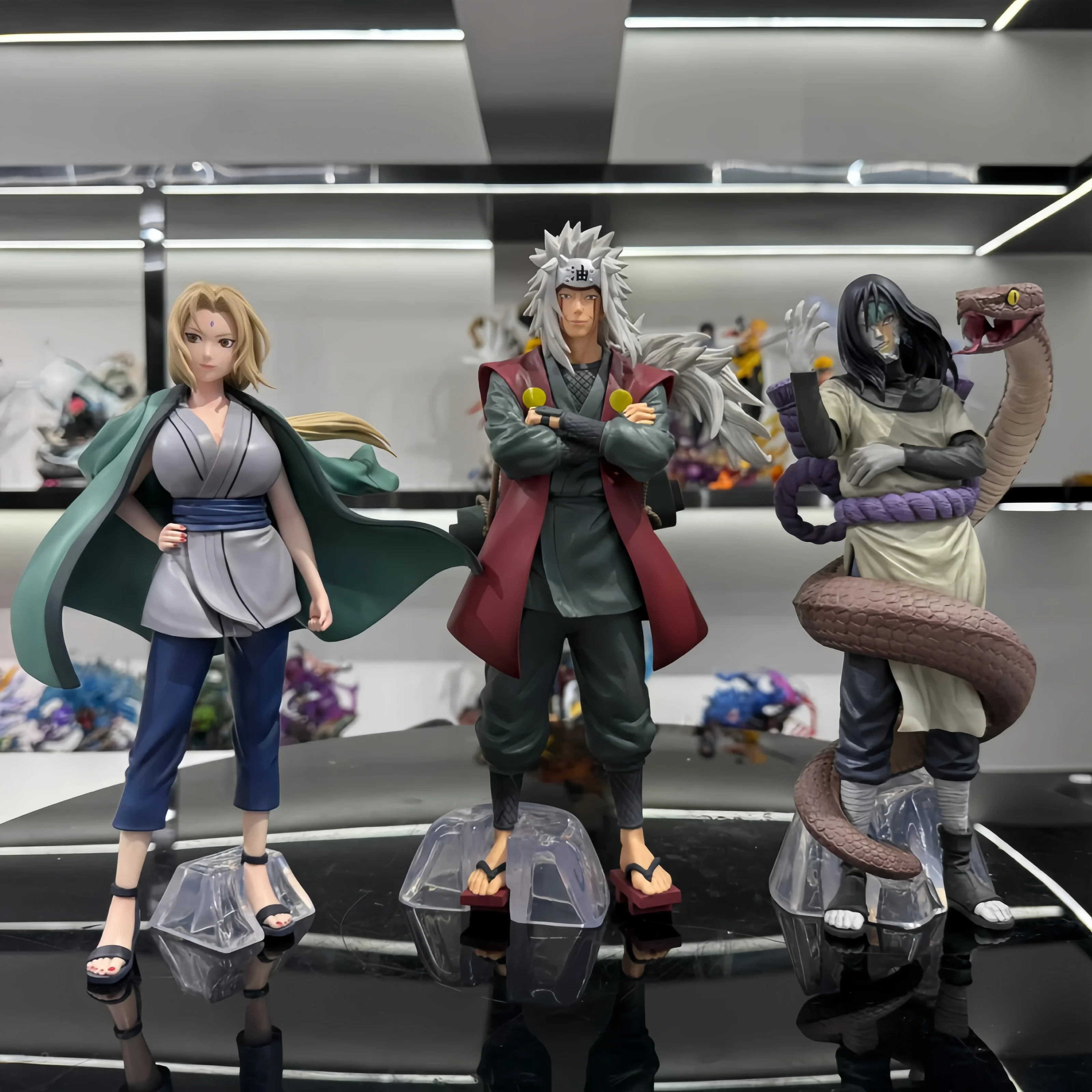 

Лоттерея Bandai Naruto Ichibansho Premium — коллекционные фигурки Хокаге и легендарных ниндзя