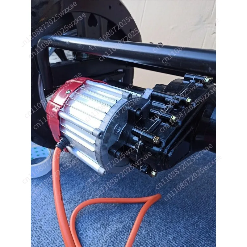 Rear axle assembly of two-wheel electric vehicle modified three-wheel full set of accessories drum brake/disc brake 7-piece set