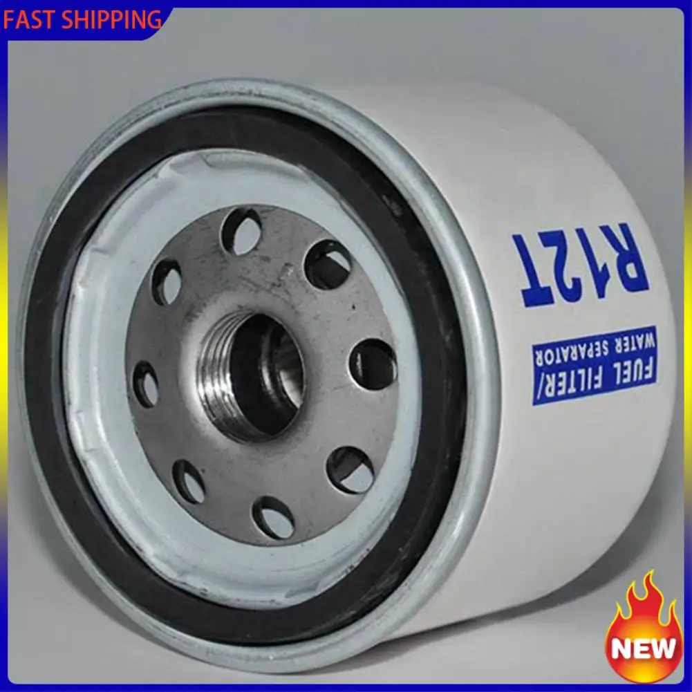 Hot Trend-4Pcs R12T Fuel/ Water Separator Filter Elements For Racor 140R 120AT S3240 NPT ZG1/4-19 Automotive Parts