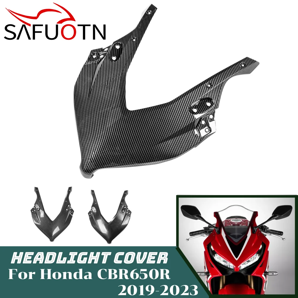 CBR650R Upper Headlight Cover for Honda CBR  650R 650 R 2019-2023 2022 2023 Motorcycle Injection Panel Bodywork Kits Accessories