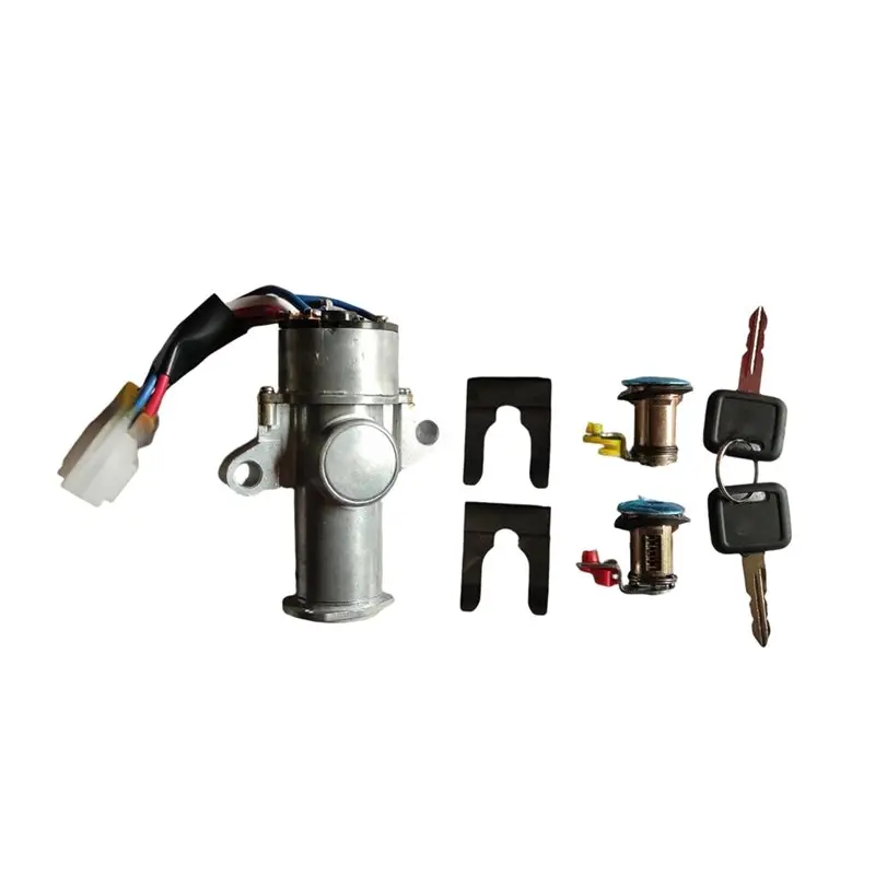 

Truck Door Lock Ignition Lock Cylinder Set For Isuzu FVR Engine 6HK1 10PE1 6WF1 1-79138199-4 1791381994
