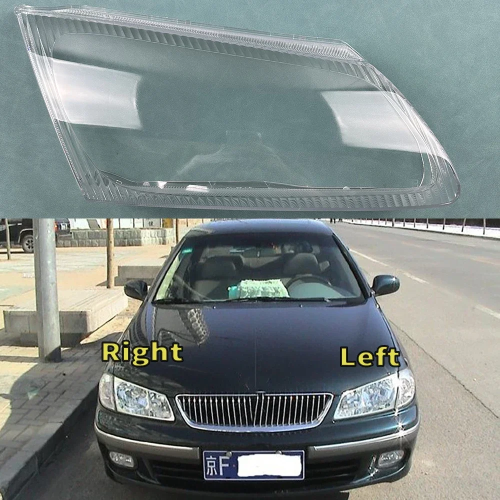 

For Nissan Sunny N16 2003 2004 Car Accessories Headlight Cover Headlamp Shell Transparent Lampshade Case Lens Plexiglass