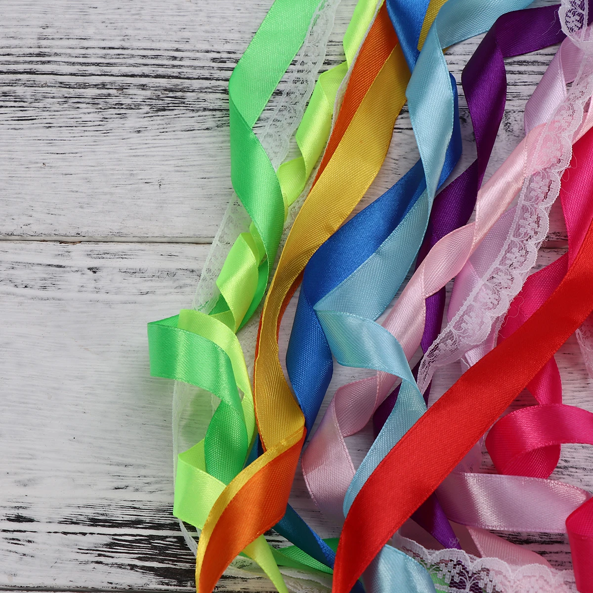 

10 Pcs Fairy Wands Wedding Streamer Ribbon Streamers Purple Stick Toddler Child