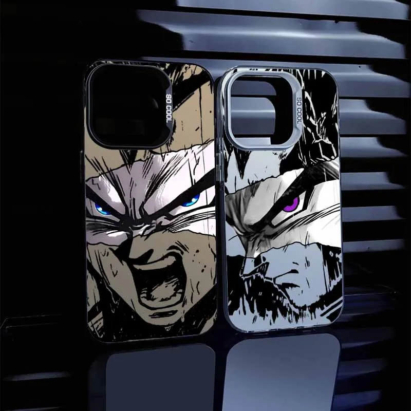 Anime Dragon Ball For Apple iPhone 17 17Air 16E 16 15 14 13 12 mini Pro Max Plus Colorful Silver Phone case view 5
