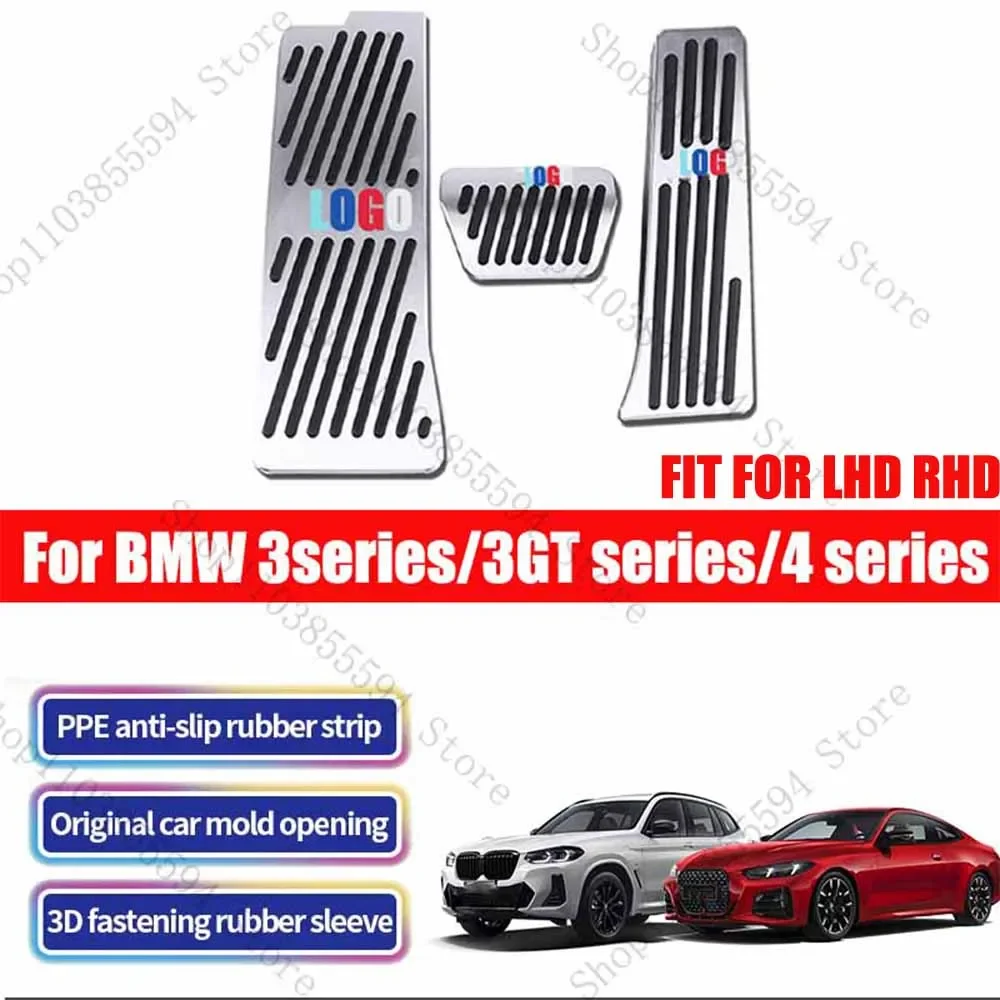 

Auto Parts For BMW 3series 3GT series 4 series Car Accelerator Brake Pedals Anti Slip Rest Covers Interiors