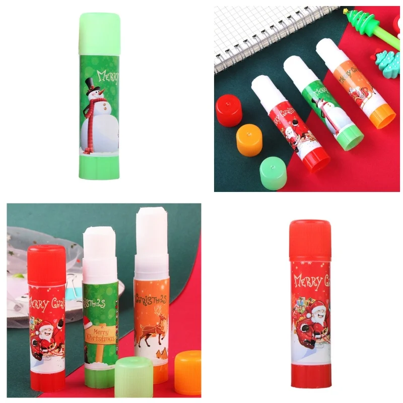 Kids Glues Sticks White Gluestick Scrapbooking Glues Christmas Solid Glues Dropship