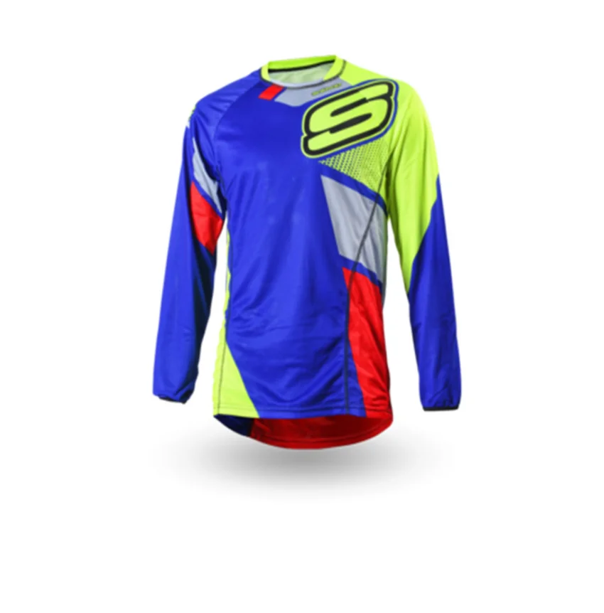 Mtb jersey men Yol erkek bisiklet motokros jersey mtb yokuş aşağı jersey dağ bisikleti dh nefes jersey