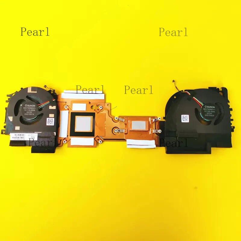 

S For HP Zbook fury 17 G8 M75666-001 MG75090V1-1C11 0 Cooling Fan w Heatsink