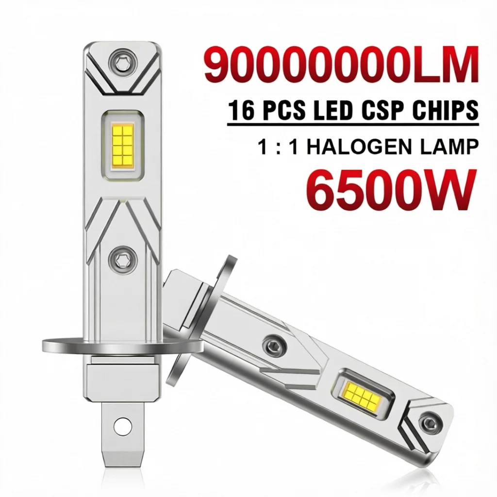 

9000000LM H7 H4 H11 Car LED Headlights Canbus LED Auto Fog Lamps H1 9005 HB3 9006 HB4 12V 6000K Wireless 1:1 Size LED Bulbs 12V