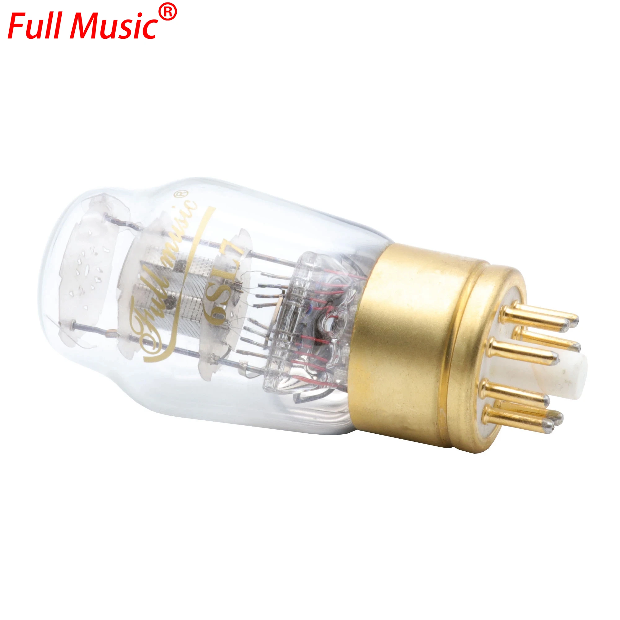 TJ Fullmusic 6SL7 tabung vakum katup elektron lampu daya pengganti 6N9P ECC35 6H9C Amplifier Audio Vintage baru Cocok 1 pasang