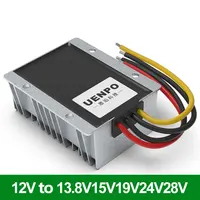Convertidor de potencia de 12V a 28V, 13,8 V, 15V, 19V CC, 12V a 24V, 15A, 20A, 25A, 30A, módulo transformador de DC-DC de refuerzo