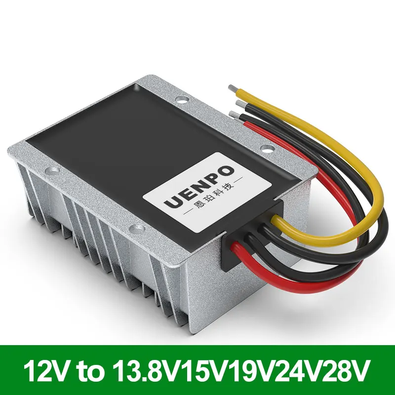 12V do 28V 13.8V 15V 19V konwerter zasilania DC 12V do 24V 15A 20A 25A 30A moduł transformatora DC-DC wzmacniającego