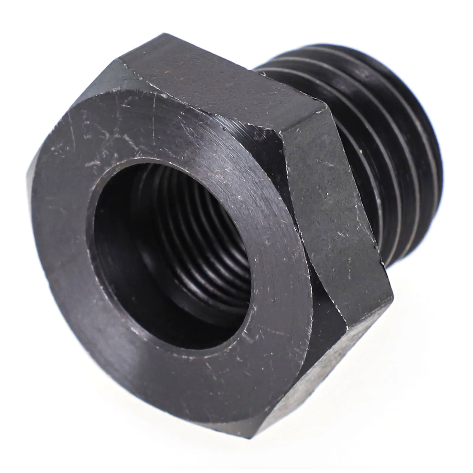 Adaptador de mandril de husillo de torno de torneado de madera, conexión de rosca de 1 pulgada, 8TPI a 3/4x16 para operaciones de torno de precisión