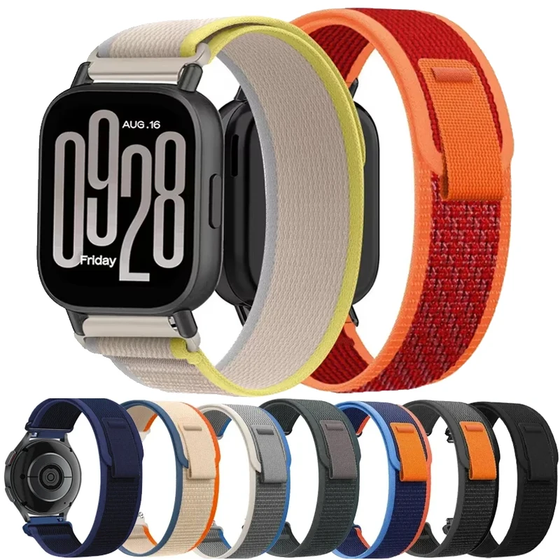 【セール中】トレイルループ Redmi Watch 5 アクティブ/5 Lite スポーツナイロンストラップコレア 22mm ブレスレット用 ? Xiaomi Redmi Watch 3 Lite/3 アクティブバンド用