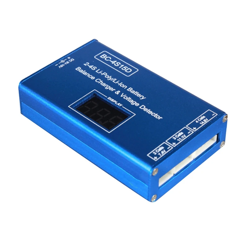 BC-4S15D Batterie Lipo Li-Ion Balance Ladegerät Spannungsdetektor LCD Digital Display Balance Ladegerät für RC Batterie-PZZW