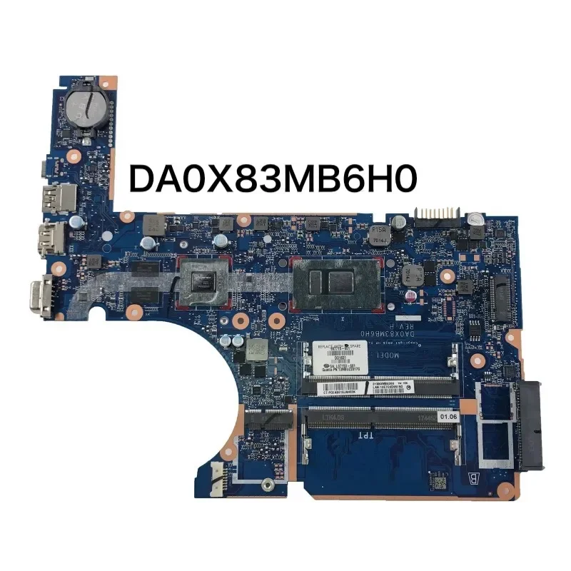 Für HP 450470 G4 Laptop-Motherboard DA0X83MB6H0 907714 -601 907715 -601 X83 Mainboard 100 % getestet, OK, voll funktionsfähig, kostenloser Versand