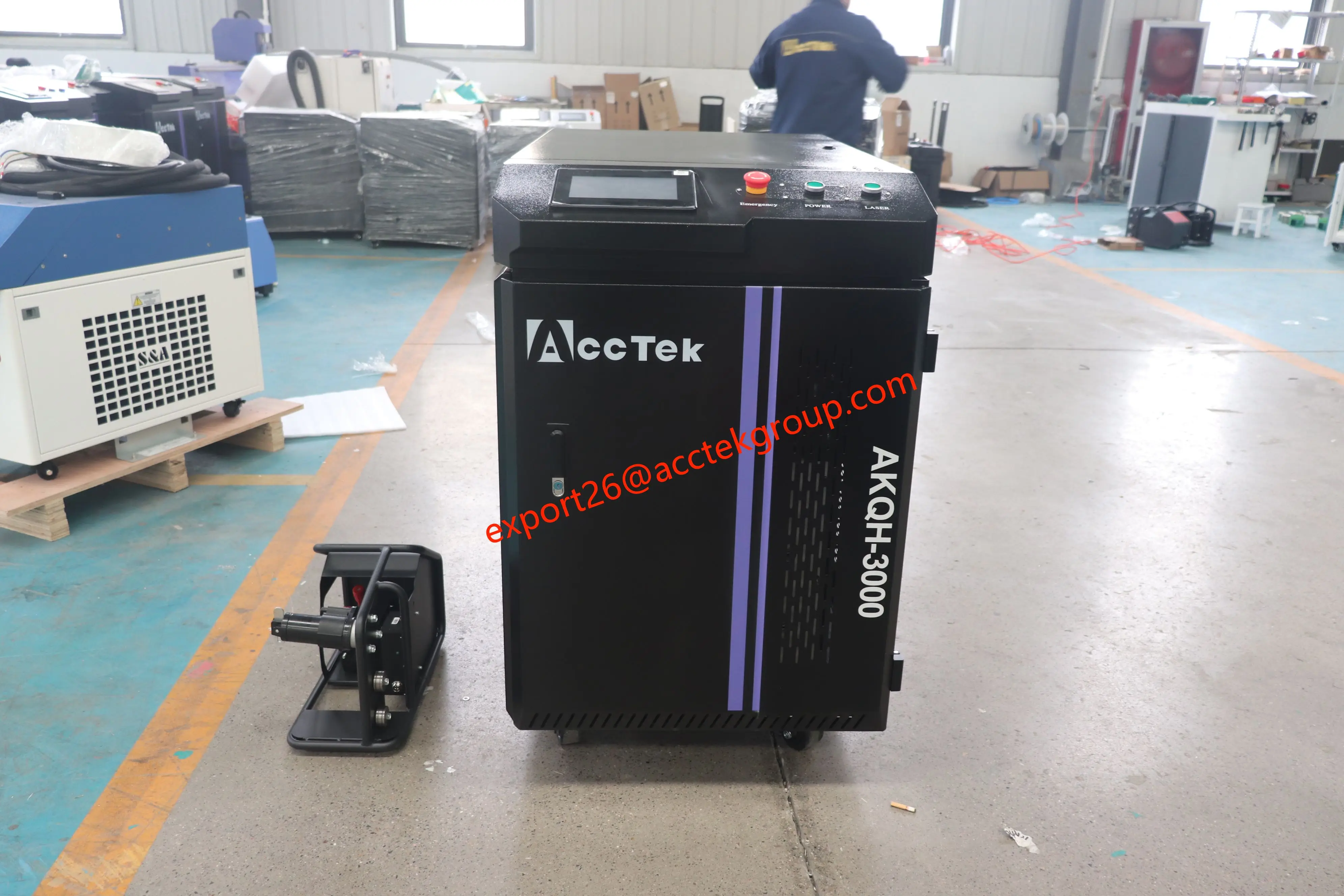 Laser Welding Cleaning Machine Hot Sale 3000w 3 in 1 Metal Fiber Laser Welder with Good Price