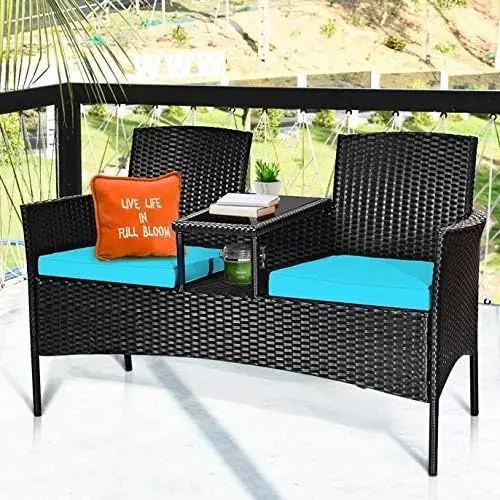 

Outdoor Loveseat, 54.5"x24.0"x33.5" (L x W x H)