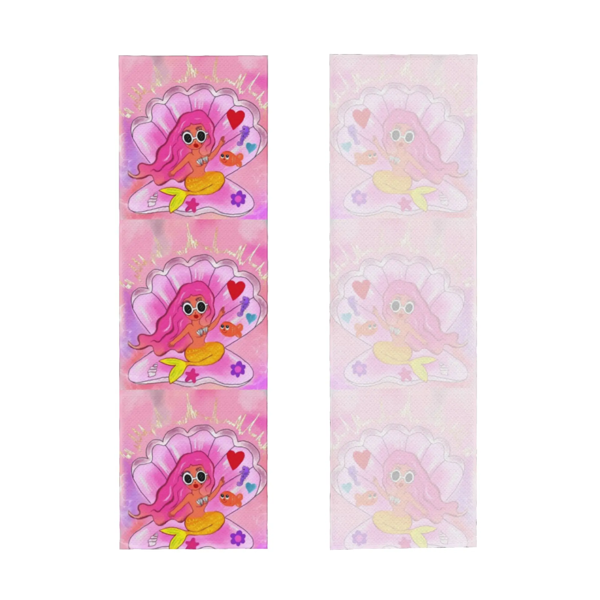 Cold Exercise Towel Mermaid Bichota Season Karol G Beach Sports Yoga Towel Camping Towel Refreshing Sports Scarf Face Towels