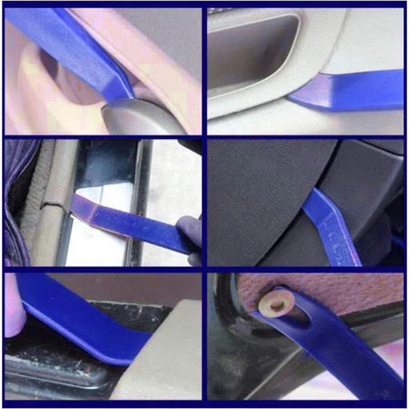 Universal Car Clip Alicerça Kit Removedor de Fixador, Ferramentas Pry, Auto Guarnição Remoção para Traço Do Carro, Painel Da Por