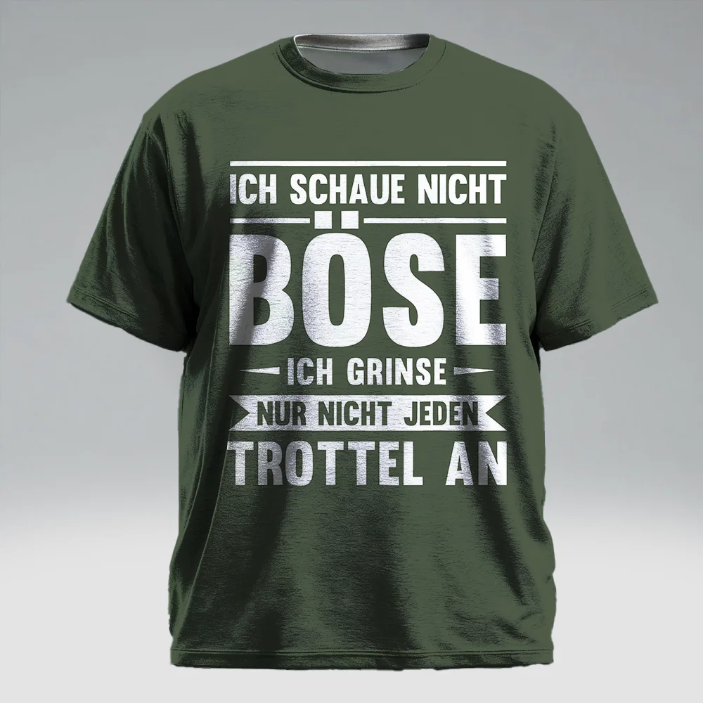 

Мужская футболка с коротким рукавом больших размеров S-9xl: стиль с краями текста — гладкие смелые лозунги, устойчивые к морщинам,