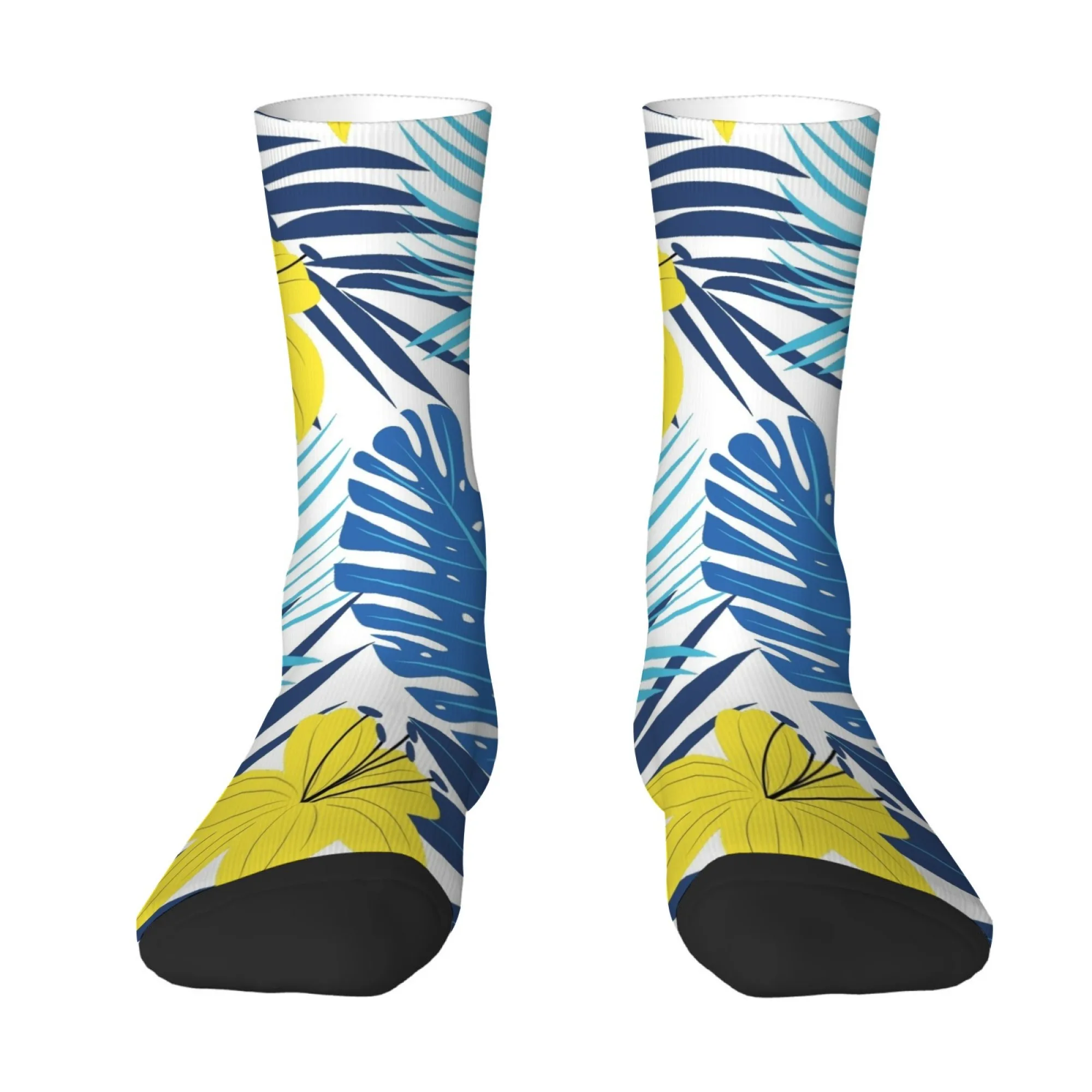 

Носки в тропическом стиле, повседневные, для активного отдыха, мягкие, удобные, приятные для кожи, мужские носки, уличная мода, хип-хоп, модные носки