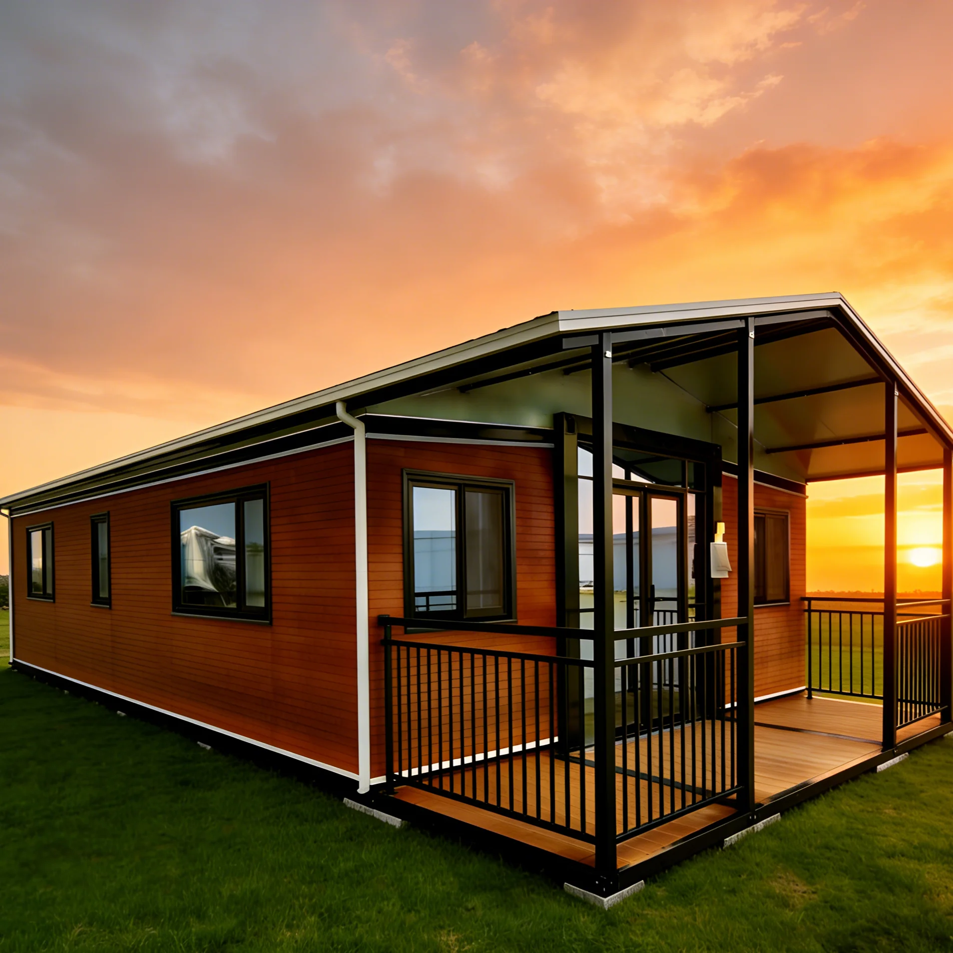 منازل حاويات قابلة للتوسيع، تد - مراجعة Sustainable Living Homes وسعره