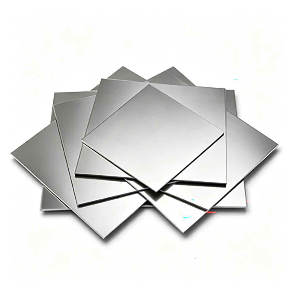 0.3-1mm Zero Cut Flat Sheet 1-5Pcs Width 100~400mm 304 Stainless Steel Thin Plate