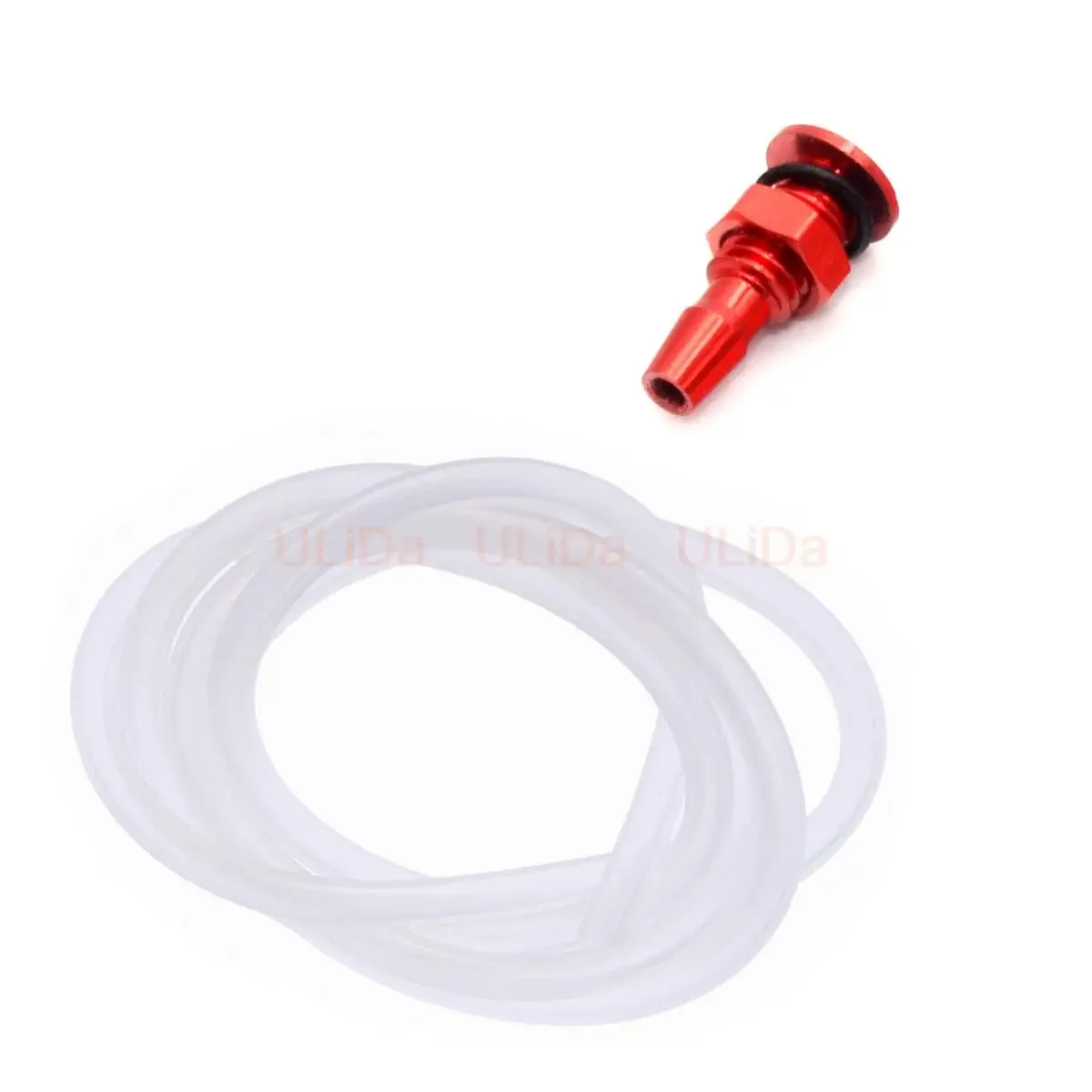 Tube de tuyau en silicone de refroidissement par eau pour moteur, système de refroidissement ESC, bateau RC, buse en alliage d'aluminium M6, 1 mètre