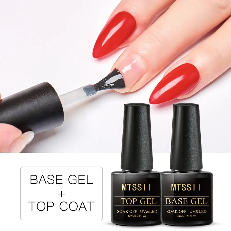 MTSSII-esmalte de uñas en Gel UV, barniz para manicura semipermanente, 6ml