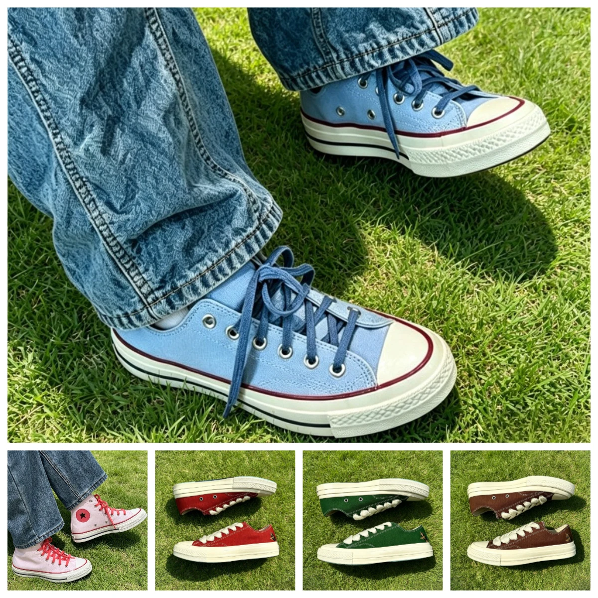 

Women Low Top Canvas Shoes, Unisex Trendy Casual Skate Sneakers for Daily Student Wear , Men's Cloth Shoes
