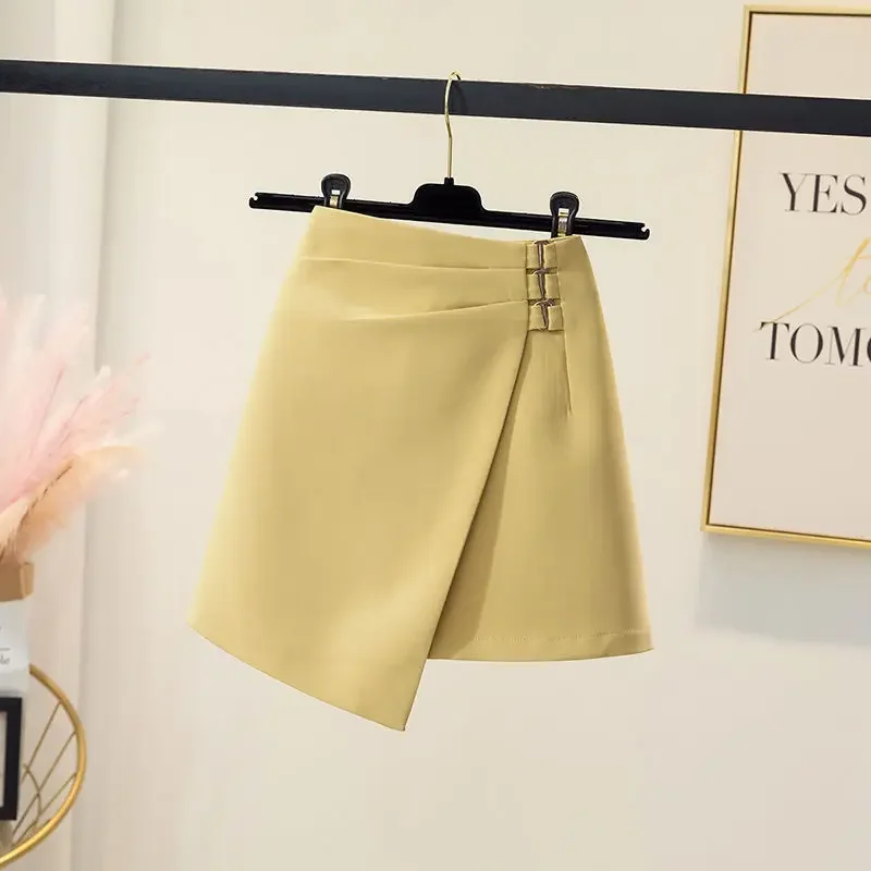 Wrap Tight Short Zipper Female Skirts Mini Stylish Korean Fashion Summer 2025 Y2k Vintage Clothing Sales Aesthetic Women's Skirt