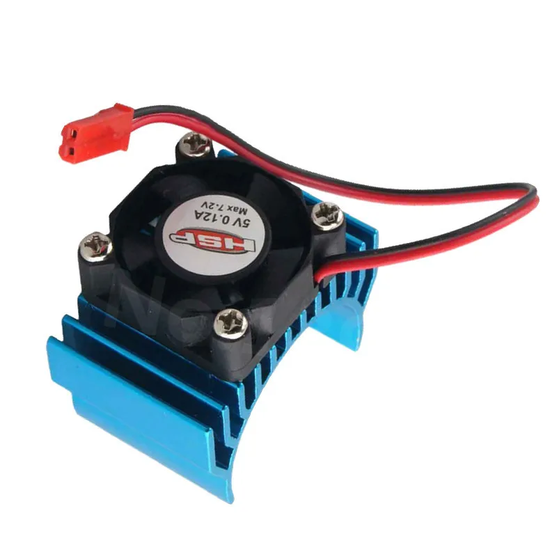RC Parts 540 550 Electric Motor Heat Proof Cover Heatsink Heat Sink Cooling Fan 30mm*30mm 5V 0.12A For 1/8 1/10 Scale Models JST