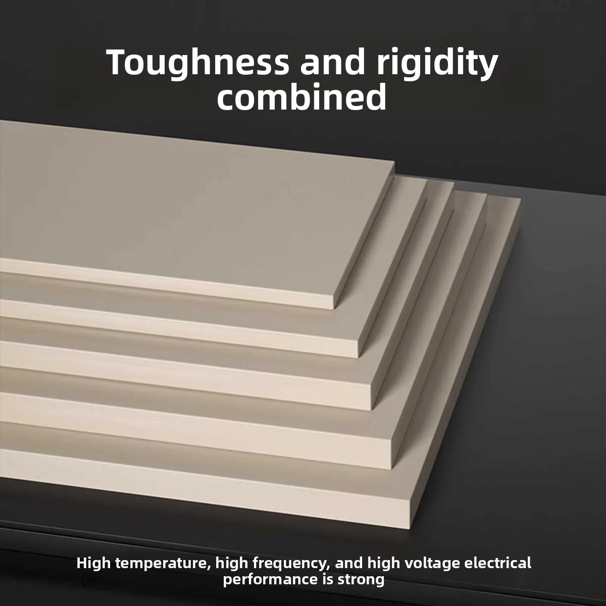 High Temperature Anti-static Flat Sheet Natural Color PEEK Plate Thick 3mm, 4mm, 5mm, 6mm, 8mm