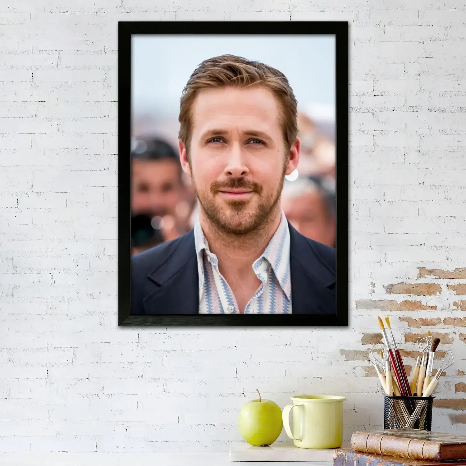 ryan gosling Poster Prints Wall Art Canvas Painting Poster For Modern Family Living Room Home Decor