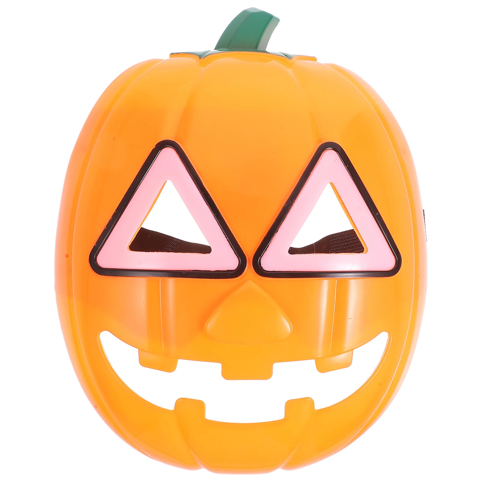 Masquerade Mask Makeup Halloween Party Full Face Glowing Pumpkin LED Cosplay Child