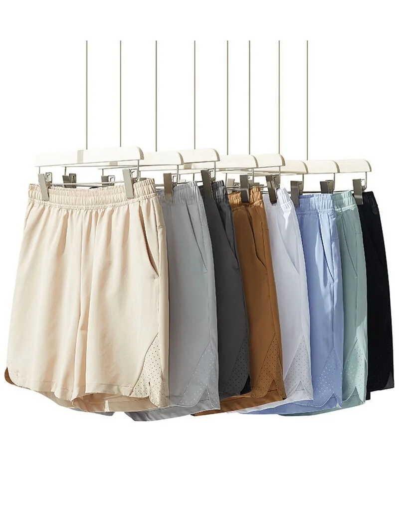 

Outdoor Fitn Running Training orts Men's Summer New Ice Silk Loose Straight Leggings Youth Active Breathable Lightweight