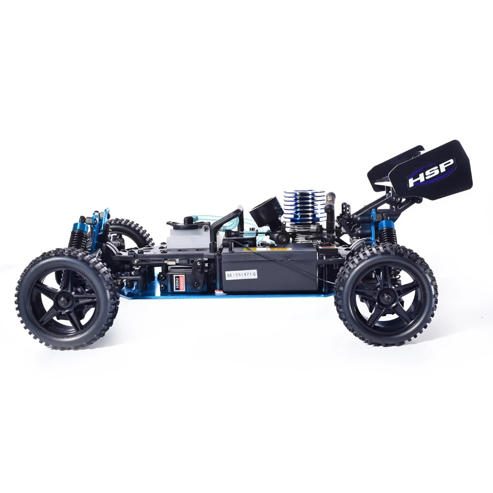 HSP RC Car 1:10 Scale 4wd Off Road Buggy Two Speed Nitro Gas Power Remote Control Car 94106 Warhead Hobby Toys