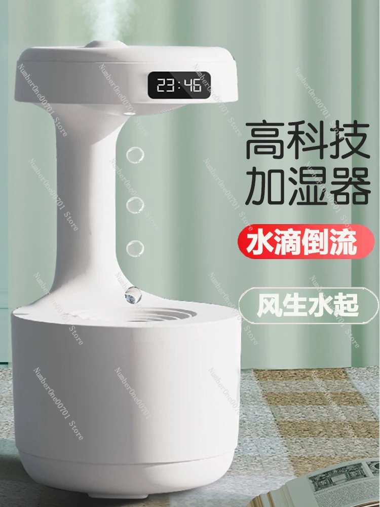 Антигравитационная лампа с каплей воды — декор для стола с вечным движением и эффектом плавающего и обратного потока