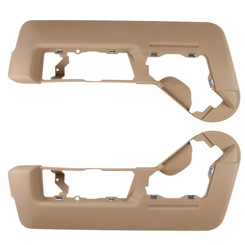 

ABHY-1Pair Front Seat Guard Panel BL3Z-1562187-AA BL3Z-1562186-AA For Ford F-150 Lincoln Mark LT 11-14 Seat Outer Frame Trim