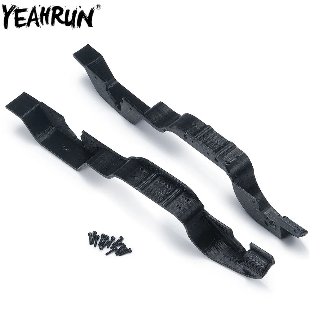 

Переднее и заднее Грязевое крыло YEAHRUN, вспышки, пластиковые Брызговики для 1/24 Axial SCX24 AXI00005, запчасти для кузова гусеничного автомобиля с дистанционным управлением