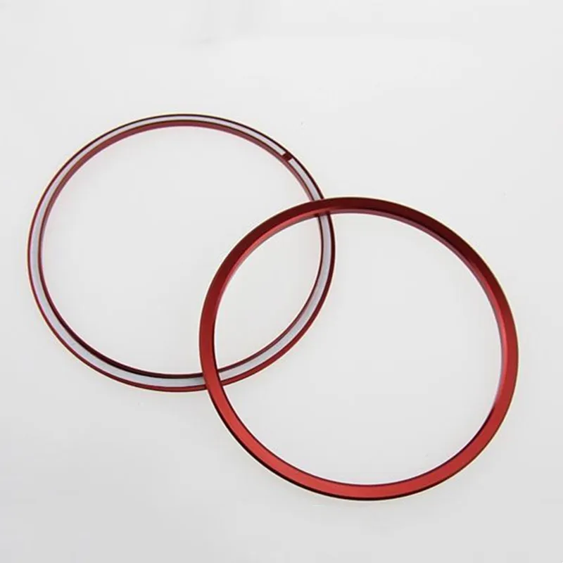 Car Air Condition Air Vent Outlet Decoration Inner Ring Trim Sticker Fit For Mercedes Benz C Class W205 GLC Class Accessories