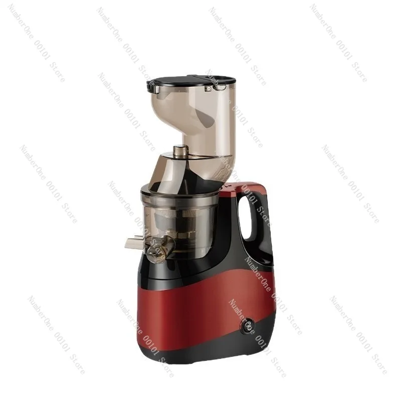 304 Stainless Steel Juicer Home Use Wide Feed Chute Fruit Vegetable Slow Masticating Juice Extractor Pulp Separation Cold Press