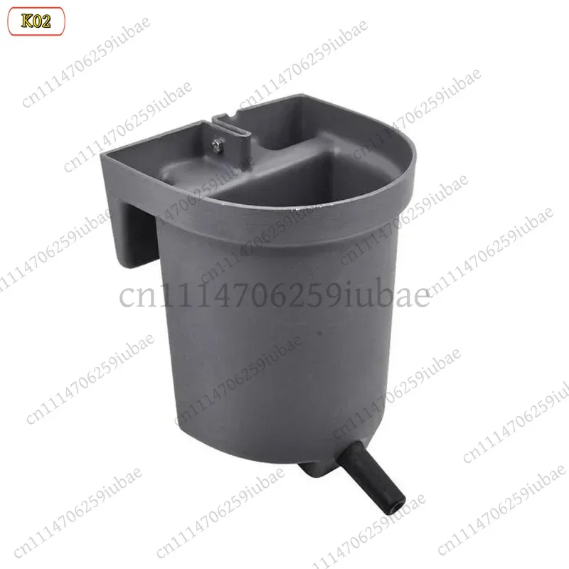 BK 3L Calf Feeding Milk Bucket with Gray Feeding Nipple Animal Feeder, Replacement Parts