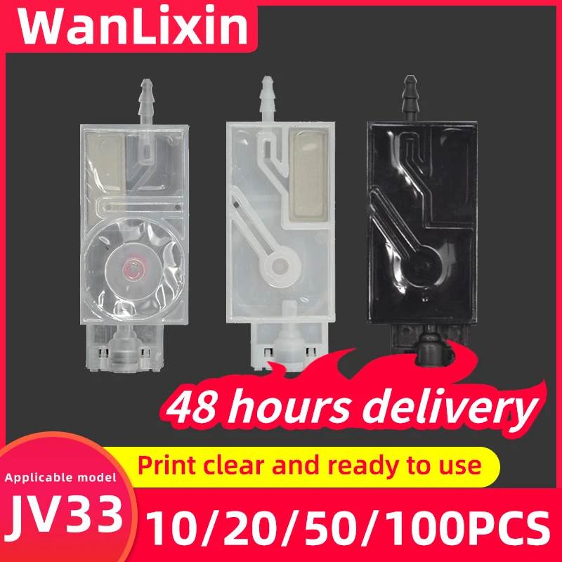 

10/20/100 шт. DX5 демпфер чернил, растворительный фильтр для Epson XP600 TX800 Mimaki JV33 JV5 CJV30 для принтера Mutoh Galaxy Twinjet