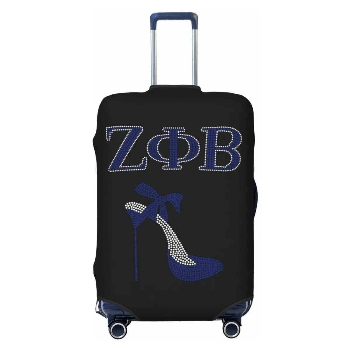 

Пользовательский чехол для багажа Zeta Phi Beta Sorority, эластичный чехол с греческой буквой 1920, дорожный чемодан, защитные чехлы, костюм для 18-32 дюймов
